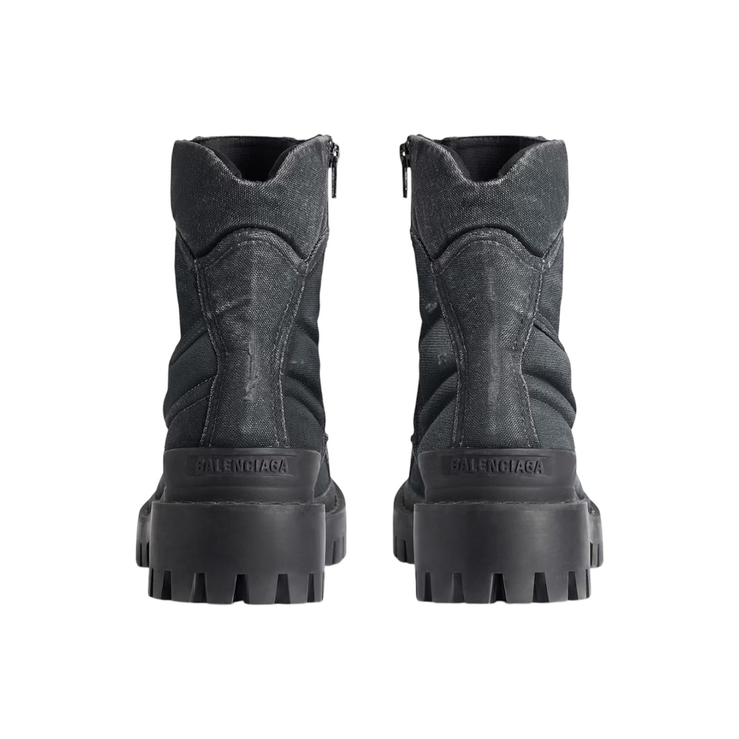 حذاء بالنسياغا كومبات سترايك بوت أسود