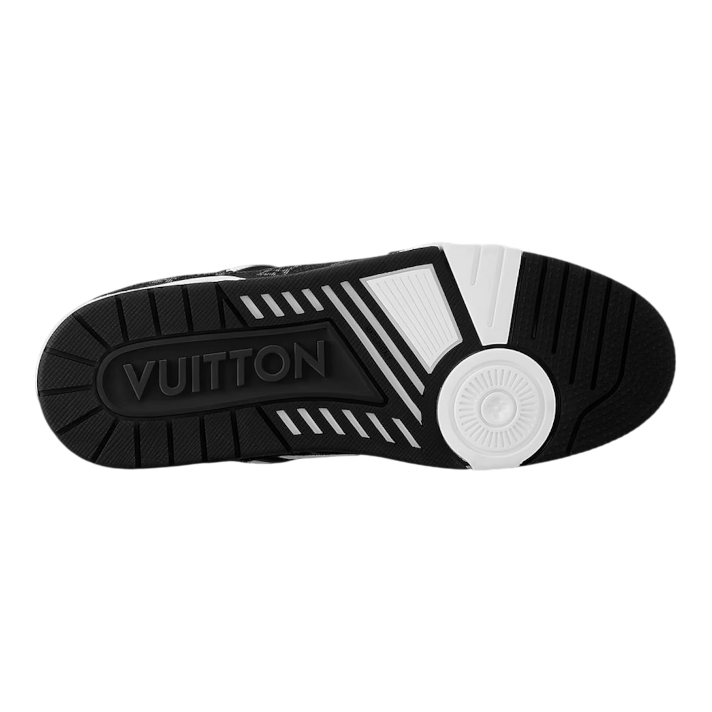 حذاء رياضي من لويس فويتون "دينيم نوار" أبيض/أسود