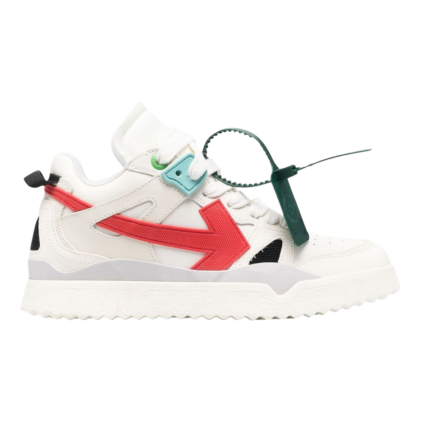 Off-White New Mid Sponge 'White Red'
