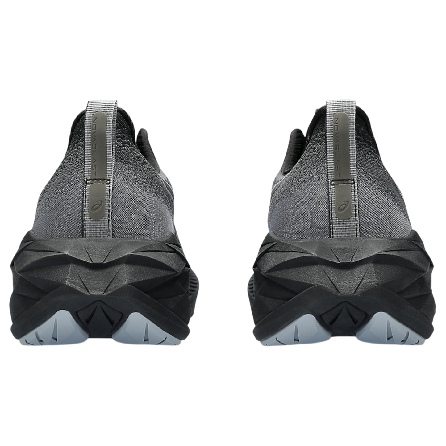 حذاء أسيكس نوفابلاست 4 وايد 'أسود جرافيت رمادي'