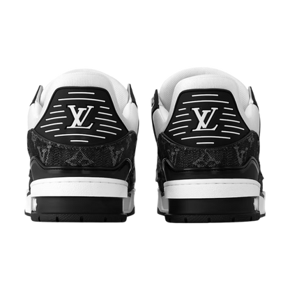 حذاء رياضي من لويس فويتون "دينيم نوار" أبيض/أسود