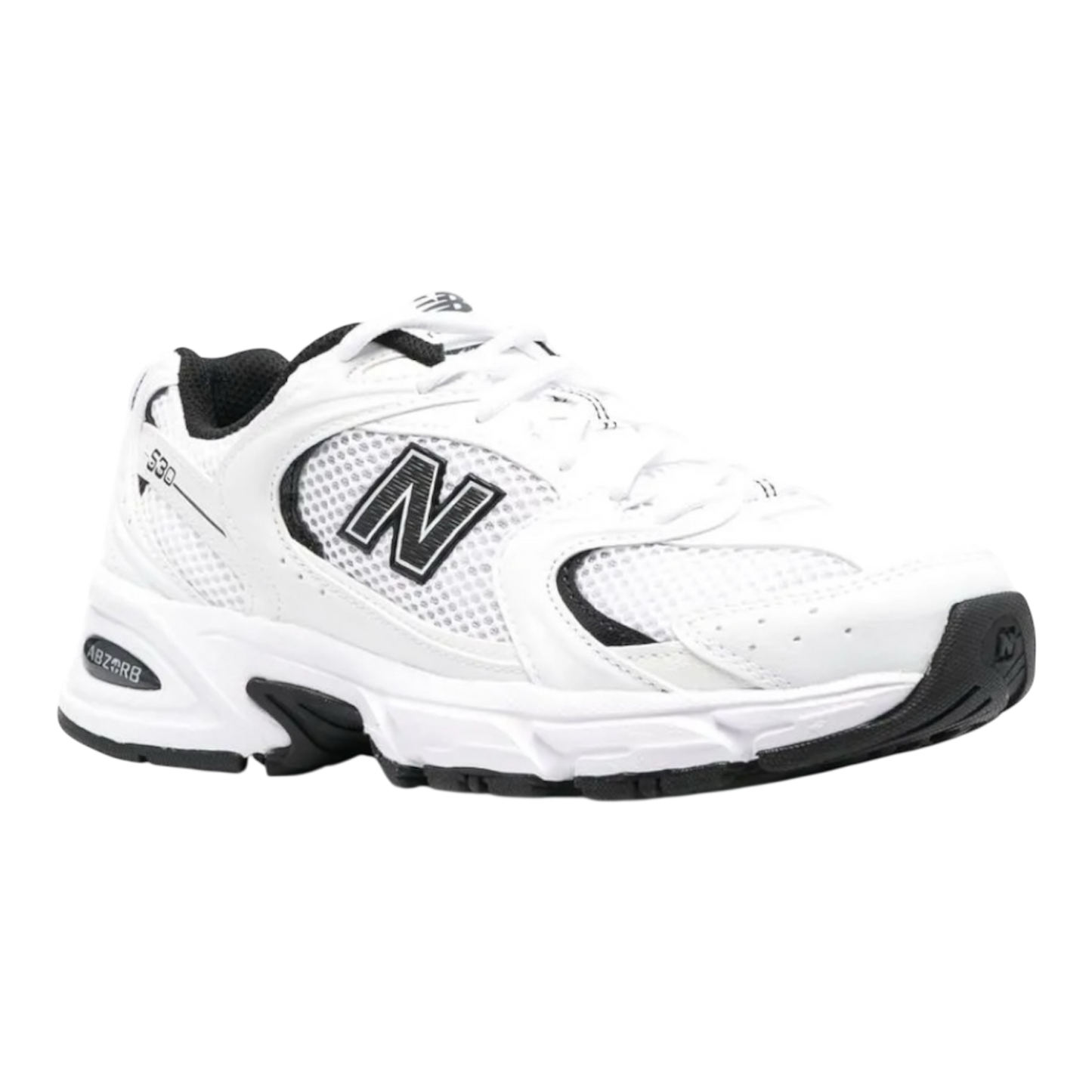 نيو بالانس 530 أبيض أسود