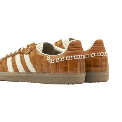 Wales Bonner x Adidas Samba OG 'Croc Night Brown'