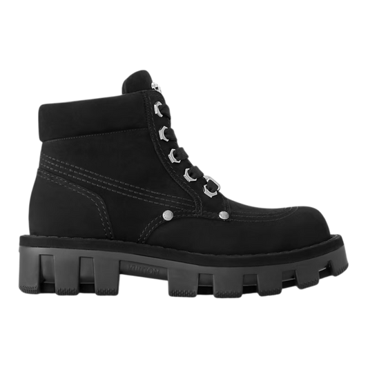 Louis Vuitton LV Checker Ankle Boot ‘Black’