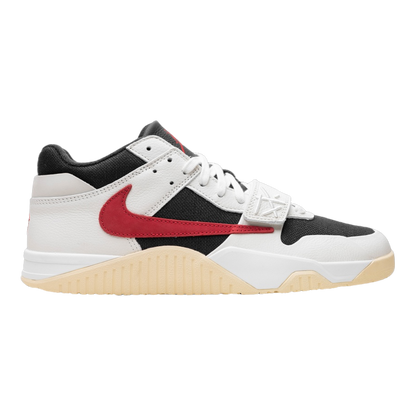 حذاء ترافيس سكوت x جوردان جامبمان جاك تي آر 'اللون الأحمر الجامعي'