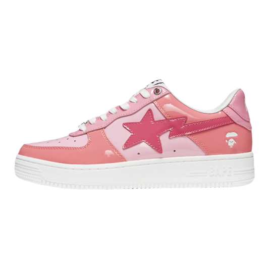 حذاء A Bathing Ape Bape Sta Low 'Combo Pink'
