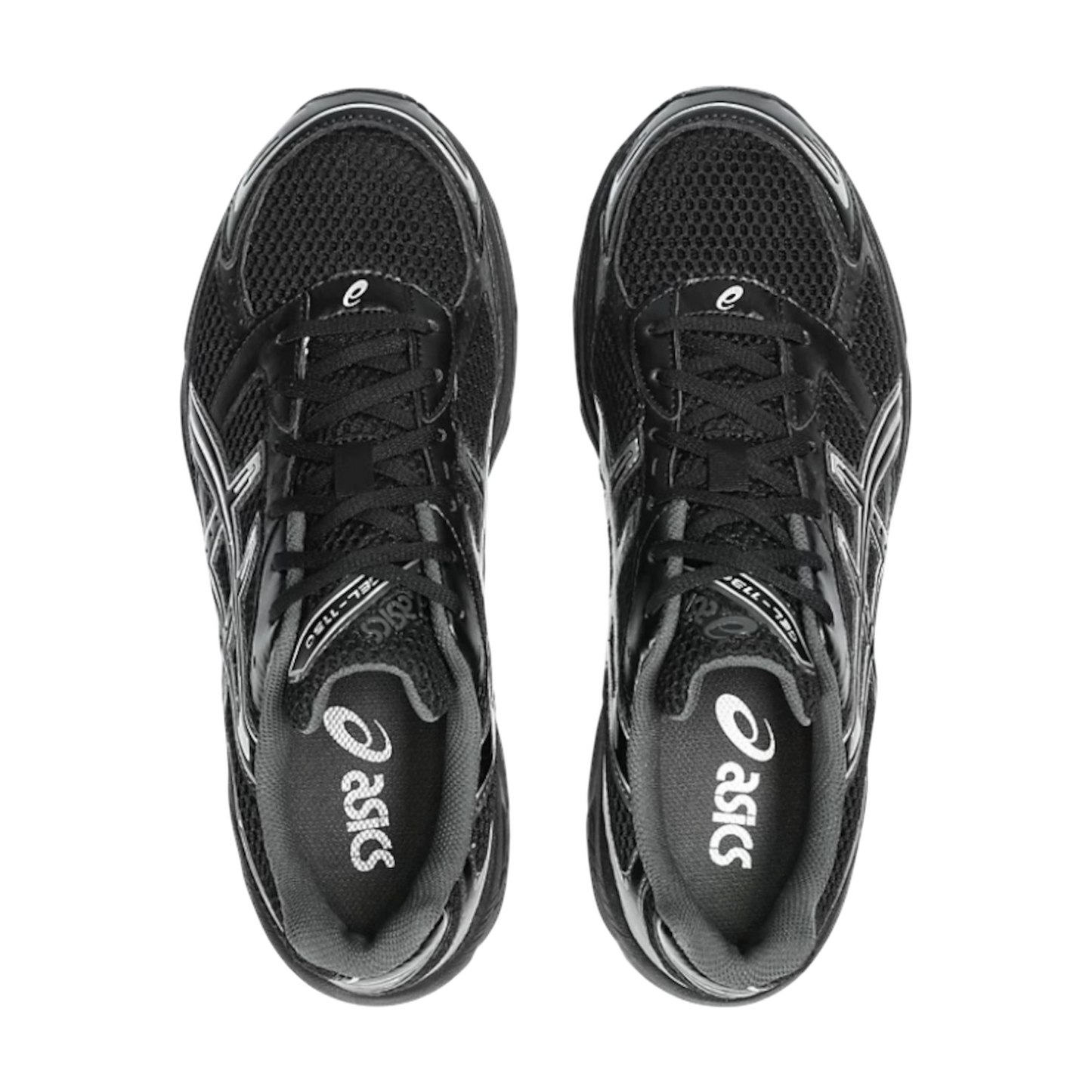 حذاء ASICS GEL-1130 'أسود/فضي نقي'