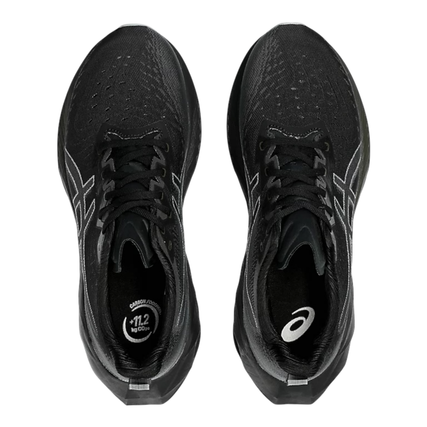 حذاء أسيكس نوفابلاست 4 وايد 'أسود جرافيت رمادي'