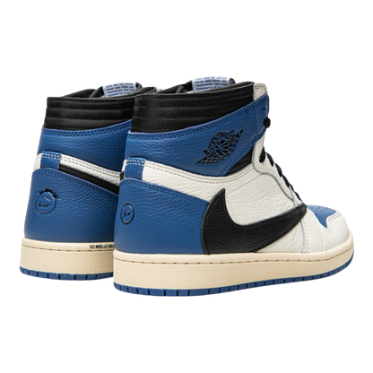 Jordan 1 High rétro OG SP Fragment x ترافيس سكوت "أزرق/أبيض"