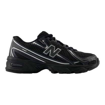حذاء نيو بالانس 740v2 "أسود فضي معدني"
