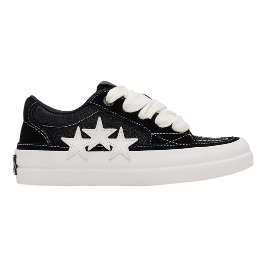 حذاء التزلج AMIRI Glitter Sunset Skate 'أسود/أبيض'