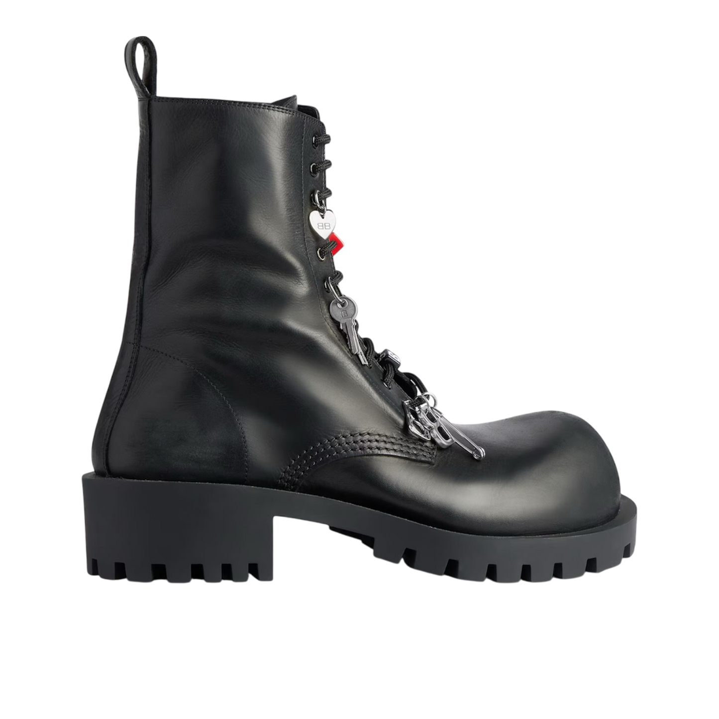 حذاء بالنسياغا هامر برباط أسود