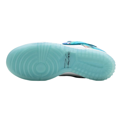 Futura Laboratories x Nike Dunk Low SB 'Bleached Aqua'