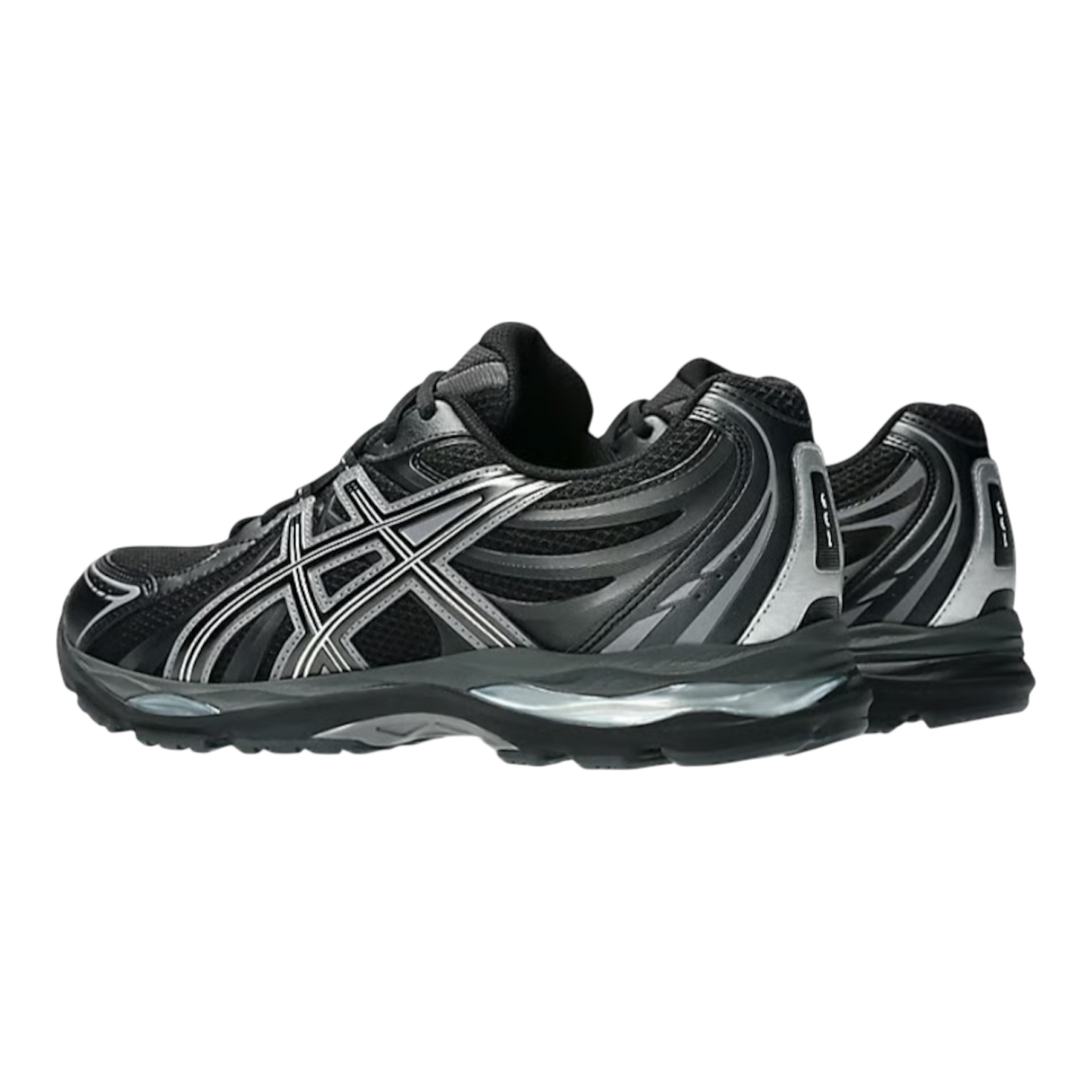 حذاء أسيكس جيل-سيكيران "أسود فضي نقي"