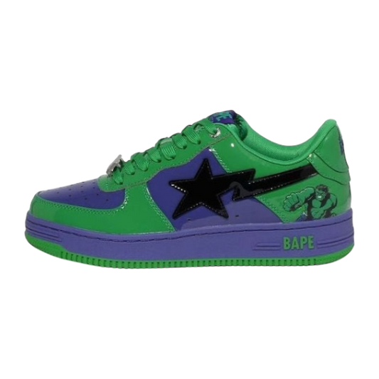 A Bathing Ape Bape Sta Marvel Comics Hulk 'Green Purple'