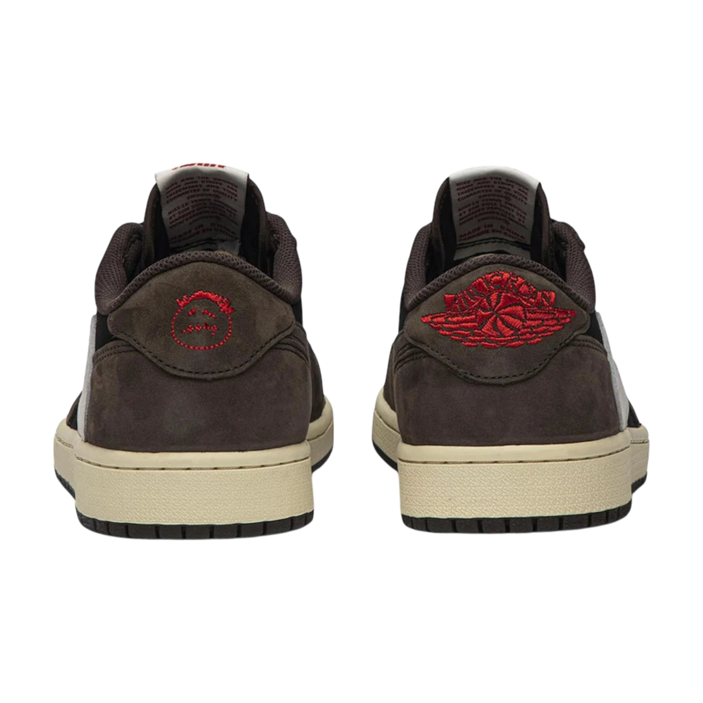 ترافيس سكوت × إير جوردان 1 لو أو جي
 'موكا'