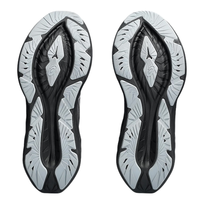 حذاء أسيكس نوفابلاست 4 وايد 'أسود جرافيت رمادي'