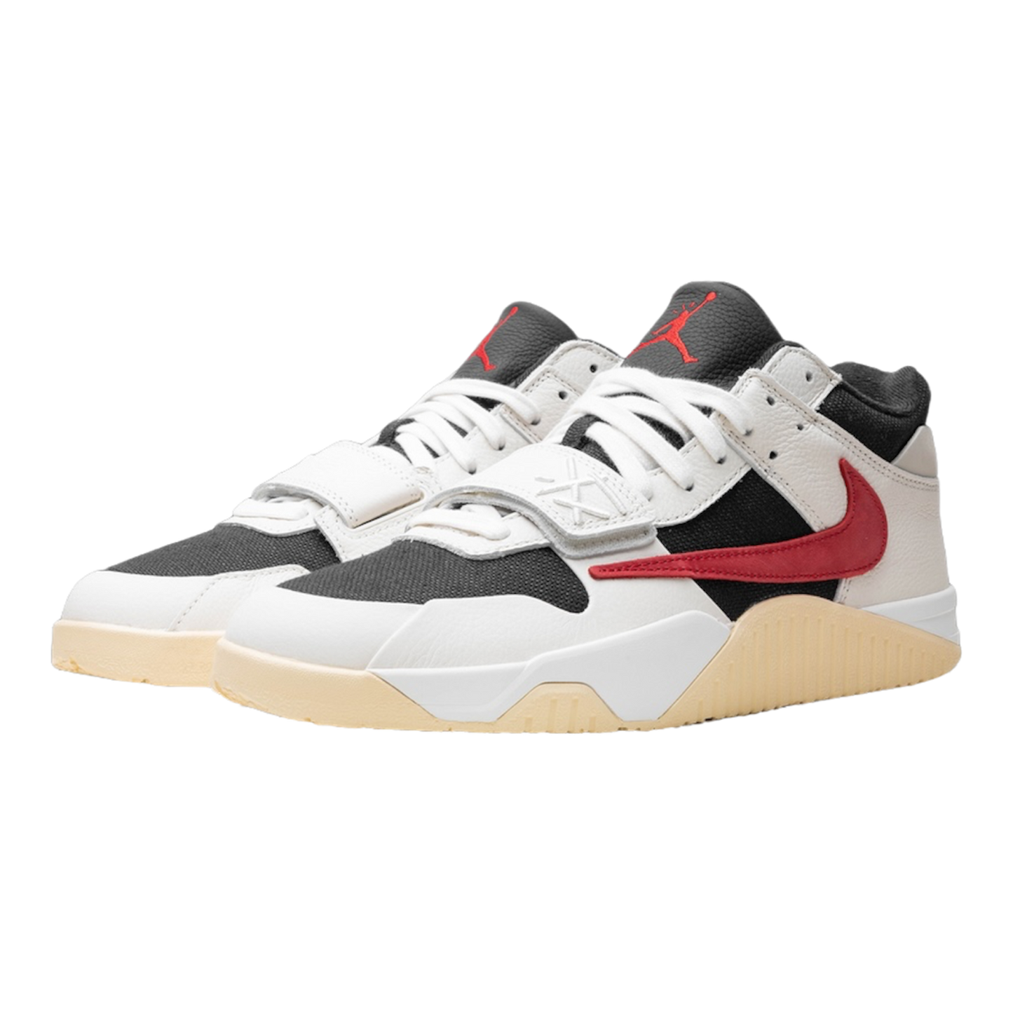 حذاء ترافيس سكوت x جوردان جامبمان جاك تي آر 'اللون الأحمر الجامعي'