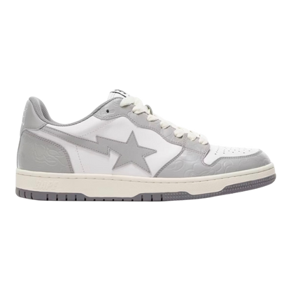 حذاء Bape Court Sta Low 'Grey'